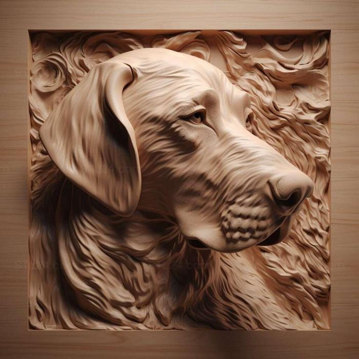 Nature and animals (st Kuvas dog 2, NATURE_4546) 3D models for cnc